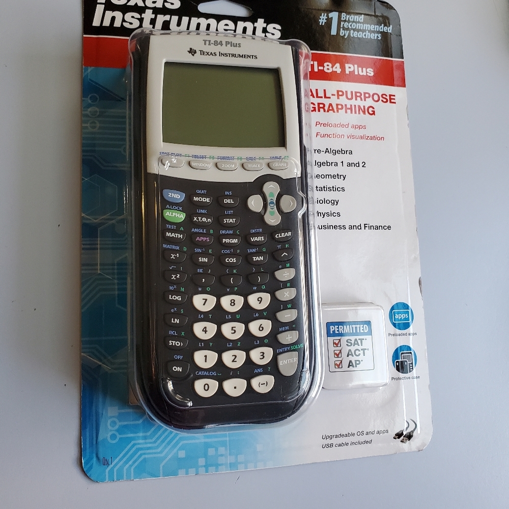 Texas Instruments TI-84 Plus Graphing Calculator New School MathTest All… - Picture 5 of 6